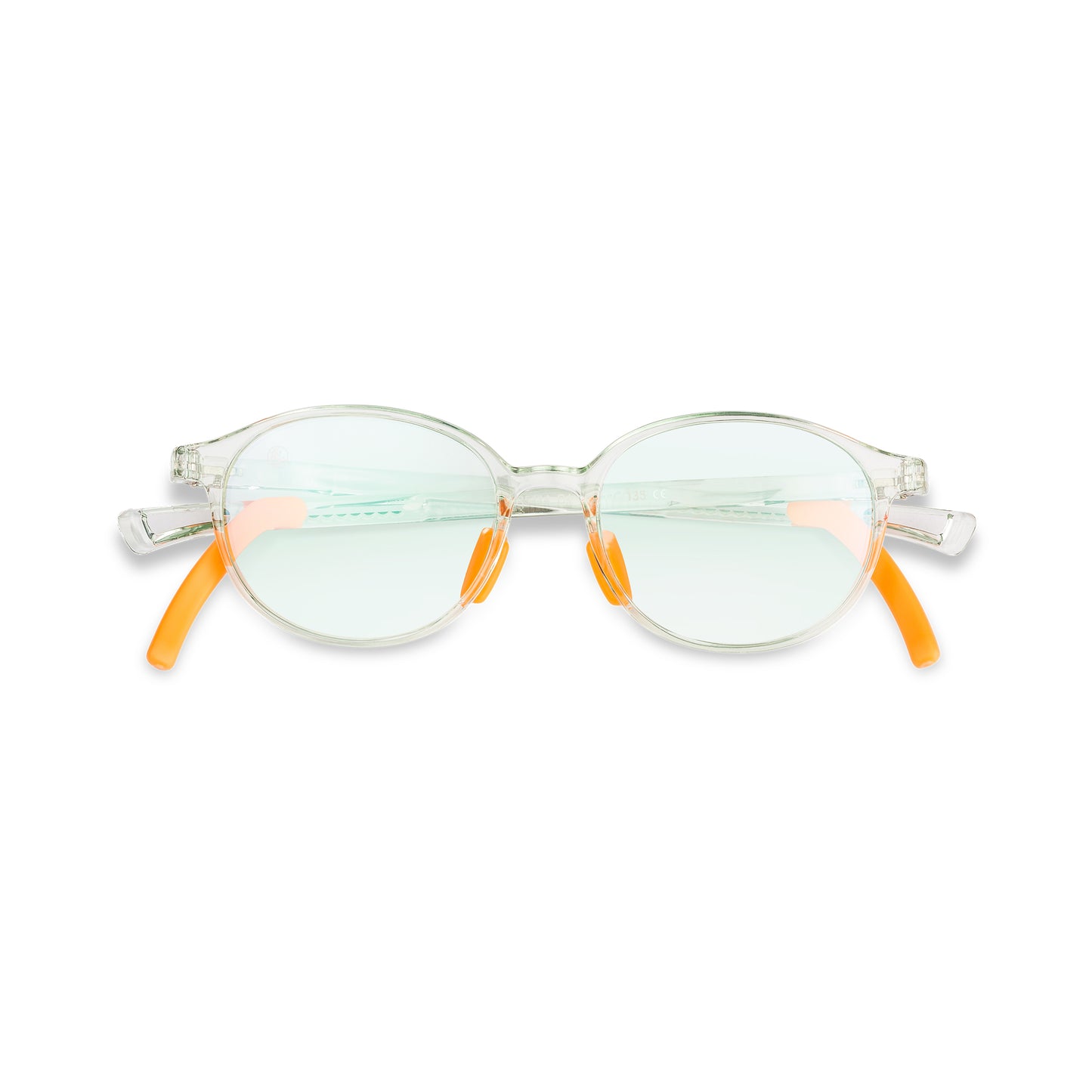 Kids Transparent Frame Daytime Blue Light Blocking Glasses