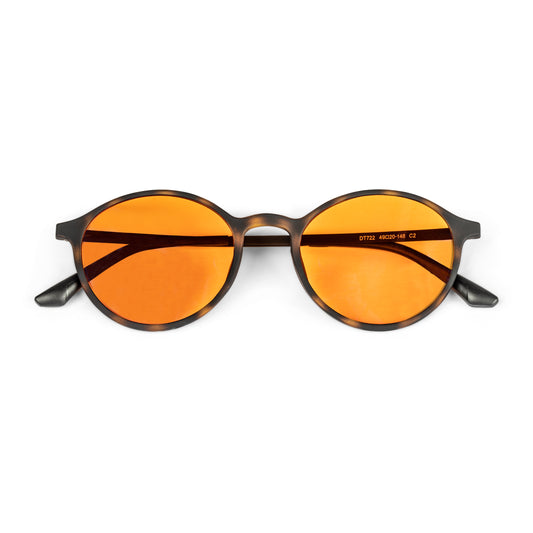 Tortoise Frame Night Time Blue Light Blocking Glasses